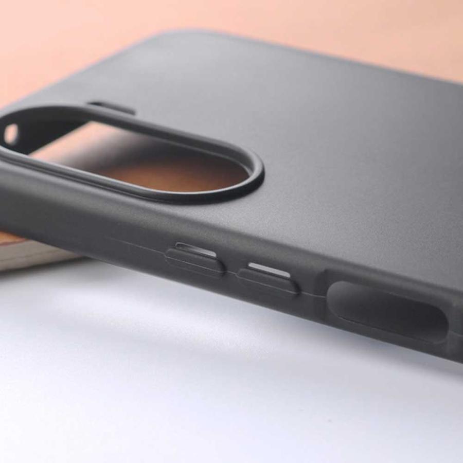 Libero 5G IV ケース TPU ブラック ソフトケース 耐衝撃 黒 カバー