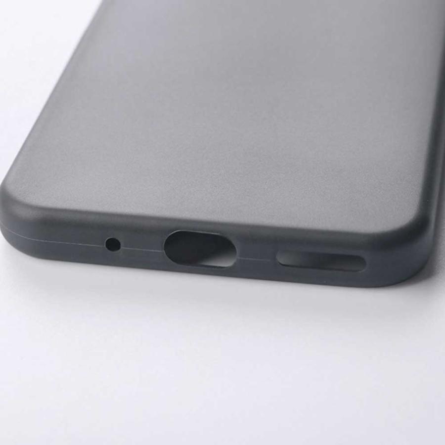 Libero 5G IV ケース TPU ブラック ソフトケース 耐衝撃 黒 カバー