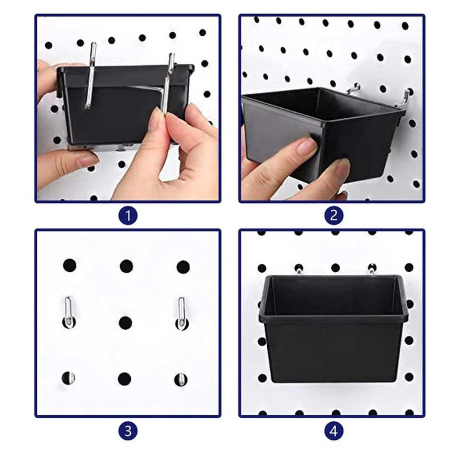 有孔ボード フック フックセット 大容量 パンチングボード用 DIY 