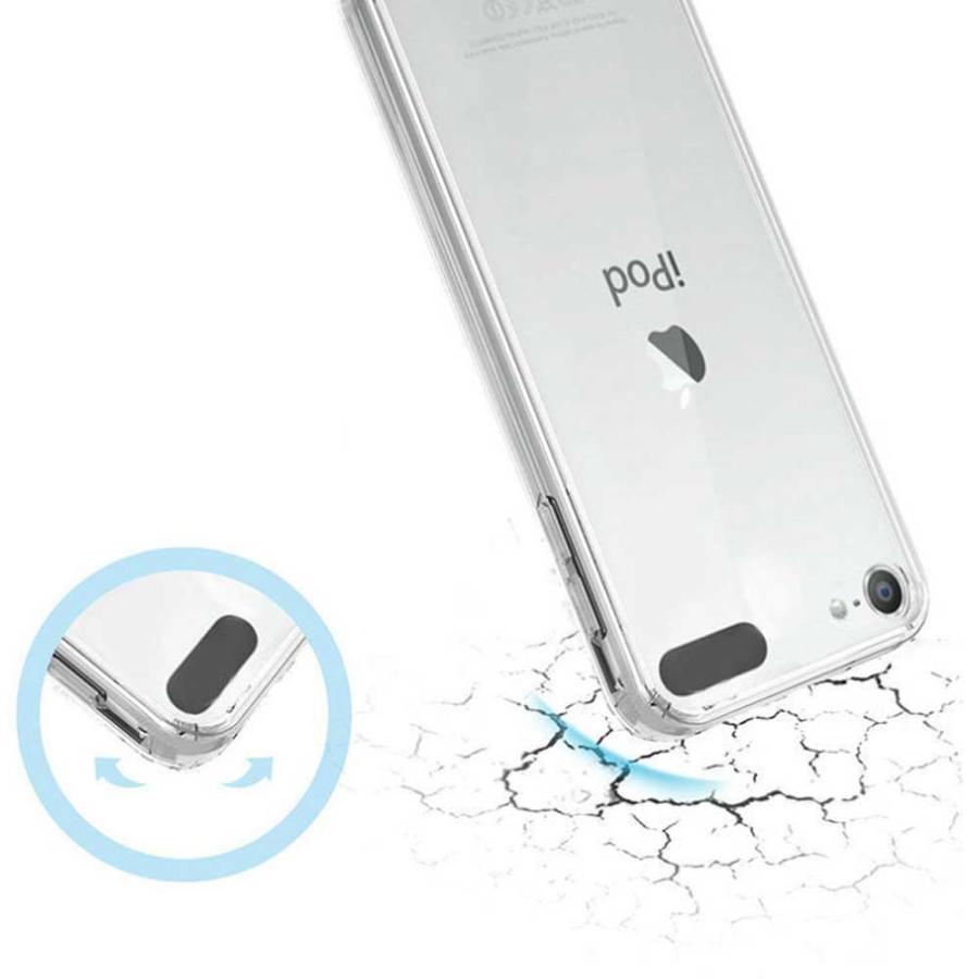 iPod touch 第7世代 第6世代 ケース クリア TPU 耐衝撃 薄型 軽量