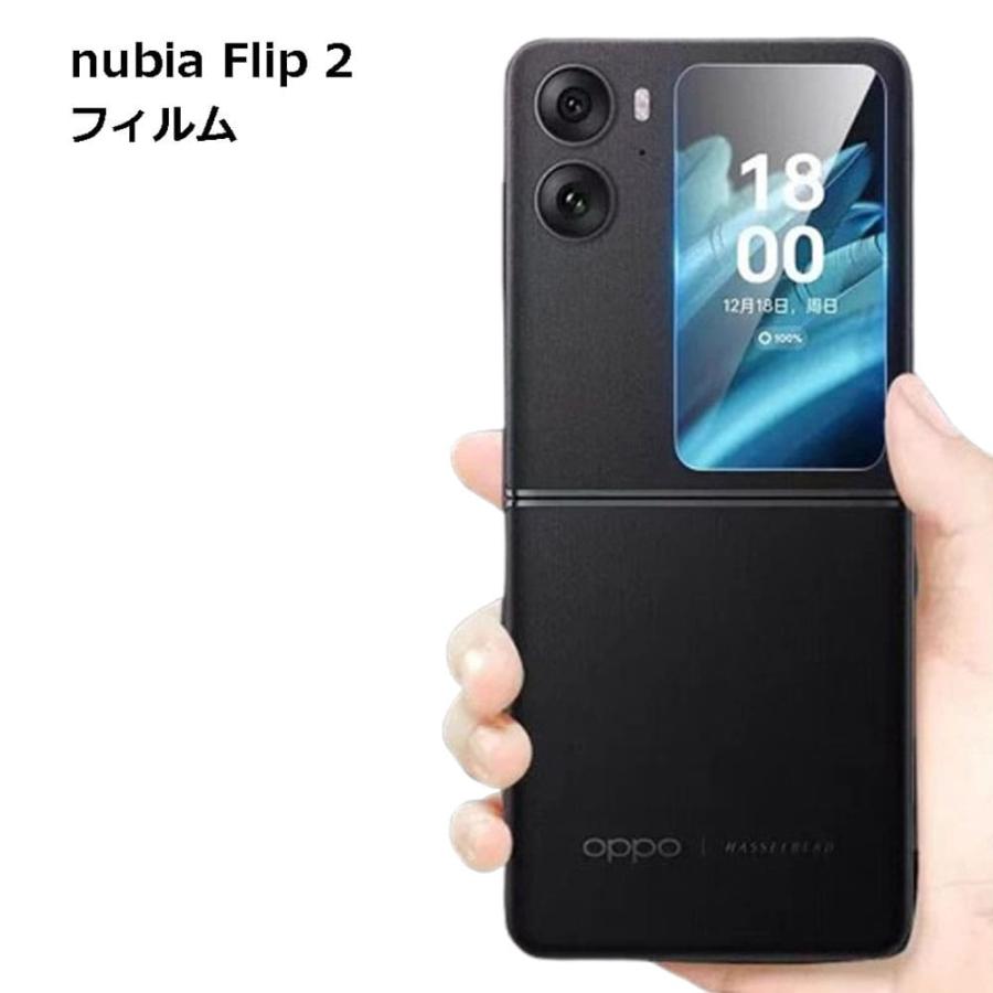 nubia Flip 2 サブ ディスプレイ フィルム ヌビア フリップ2 サブ