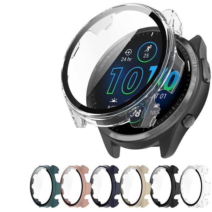 Garmin Forerunner 965 カバー ケース 一体型 画面保護 ハードケース