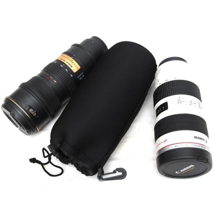 レンズケース 一眼レフ カメラレンズ ポーチ 収納 4サイズセット