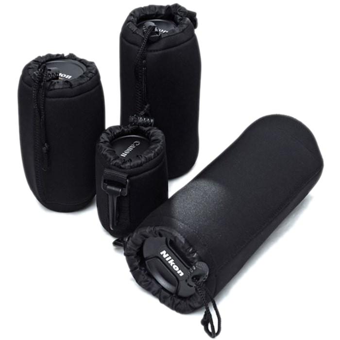 レンズケース 一眼レフ カメラレンズ ポーチ 収納 4サイズセット