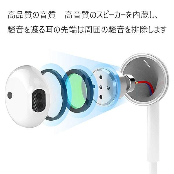 USB Type C イヤホン マイク&リモート付き 有線インイヤー ステレオ ノイズキャンセリング ヘッドホン スポーツヘッドセット...｜lool-shop｜03