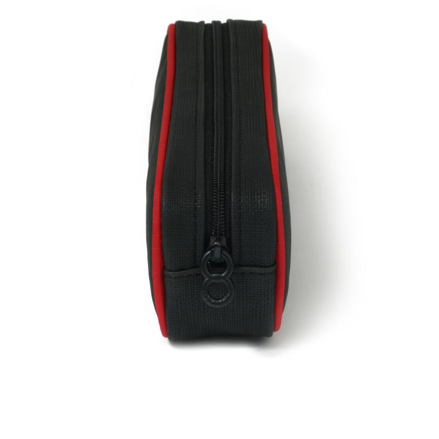 LOONLOON 260 レイニー ペンケース ブラック 大容量 おしゃれ シンプル