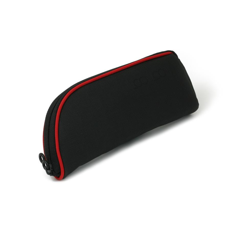 LOONLOON 560 レイニー ペンケース ブラック おしゃれ 多機能 スリム