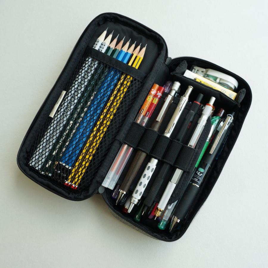 LOONLOON LOONLOON 663 ストーン ペンケース ブラック 大容量 おしゃれ