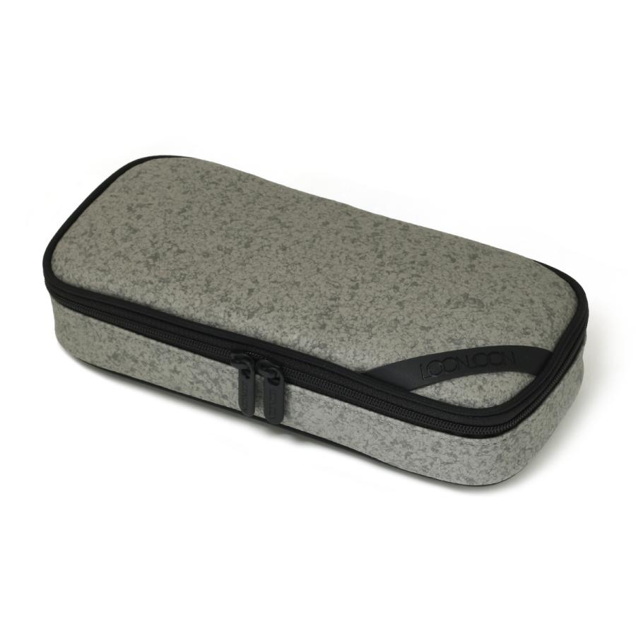 LOONLOON 663 (ルンルン) ストーンペンケース その他文房具諸々 LOONLOON LOONLOON 663 ストーン ペンケース グレー 大容量 おしゃれ