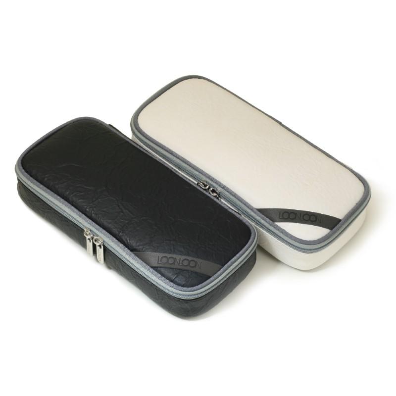 LOONLOON LOONLOON 665 ペーパー ペンケース ブラック 大容量 おしゃれ