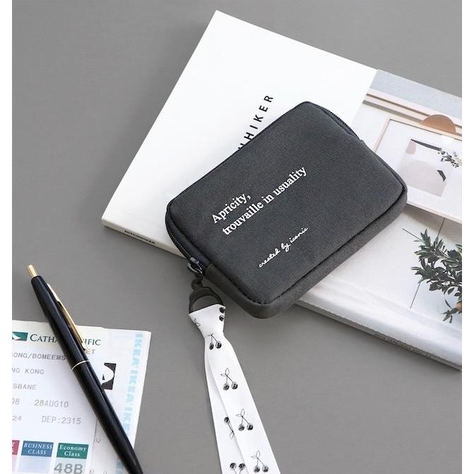 ICONIC ICONIC Cottony Card Holder カードケース ミニ財布 ポーチ