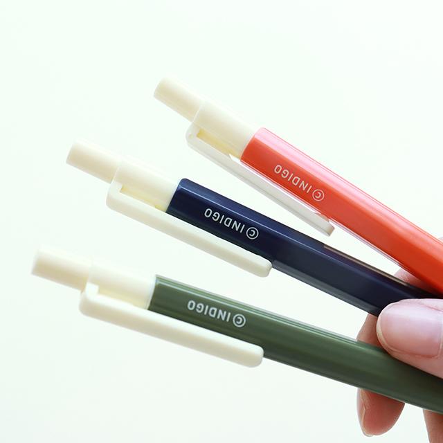 INDIGO プリズムボールペン 0.5mm 韓国文具 韓国雑貨 シンプル