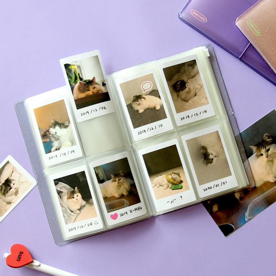 JAM STUDIO Photo Card Book コレクトブック ポラロイド写真 アルバム