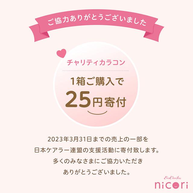 数量限定 カラコン ワンデー エバーカラーワンデー ニコリ 1箱10枚入り 1day 度あり 度なし メール便送料無料 河邊仁紀 人気 ONE DAY｜loook｜04