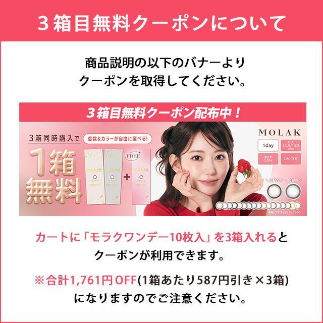 MOLAK（モラク） カラコン カラーコンタクト 1day 度あり MOLAK 1箱10