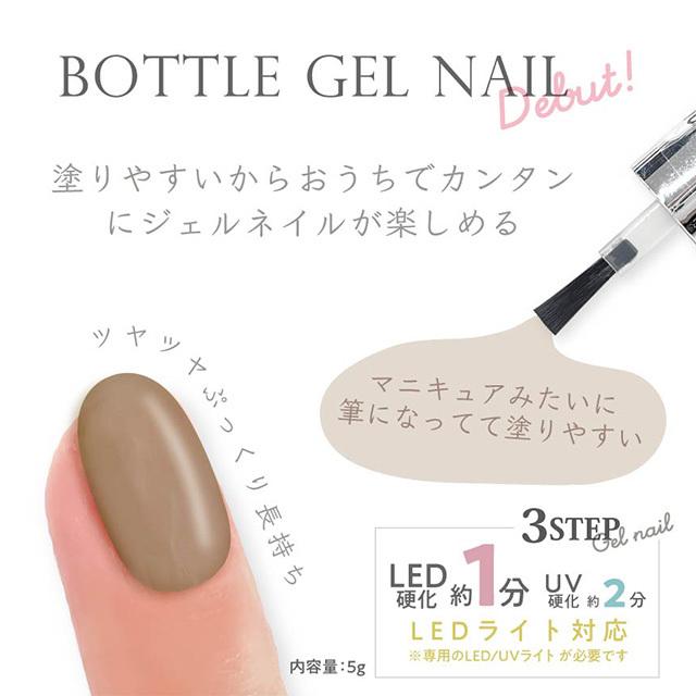 デコラティブ ジェルネイル DECORATIVE GEL NAIL 郵パケット  ジェルネイル ネイル カラー トップコート ベースコート おうちネイル セルフネイル｜loook｜02