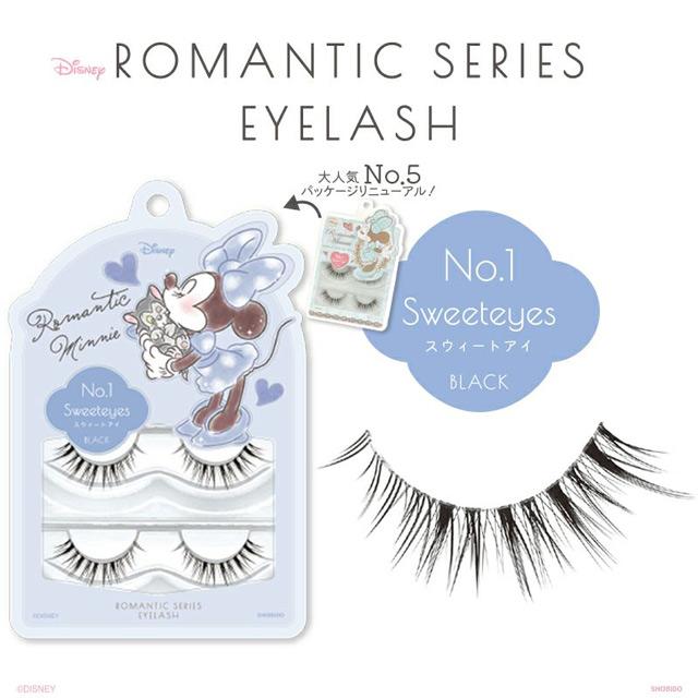 ディズニー ロマンティックシリーズ アイラッシュ Disney Romantic Series EYELASH メール便送料無料 つけまつげ つけまつ毛 睫毛 2ペア｜loook｜03