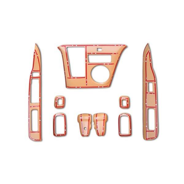 アトレー アトレーワゴン S321G S331G インテリアパネル 9P 茶木目調