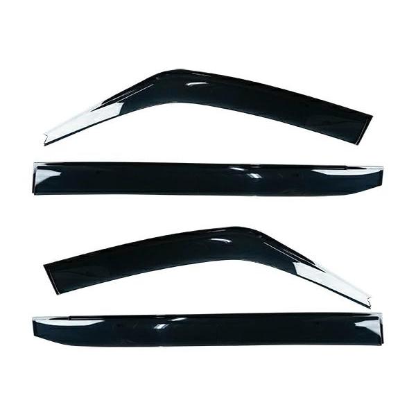 日産 ニッサン セレナ C27 専用 スモークドアバイザー 4P セット フロント リア 車種専用 雨除け サイドバイザー 新品 | セレナ | 01