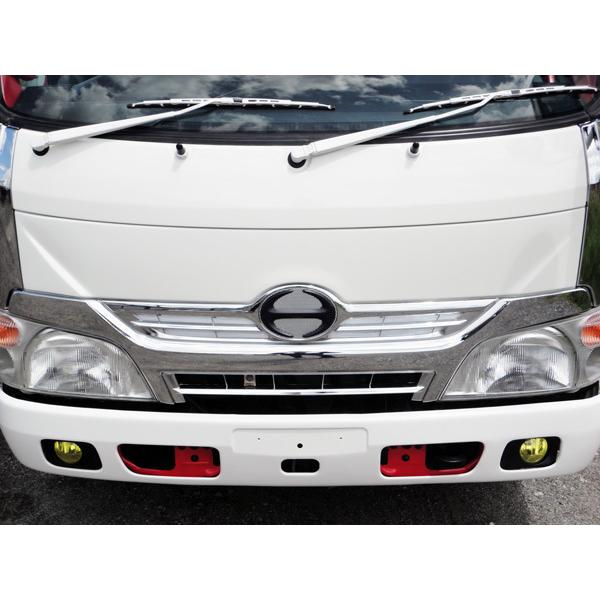 デュトロ　中期　標準　フロントグリル一式 日野自動車 日野 デュトロ 標準キャブ用 メッキグリル H23.7〜 : Loop