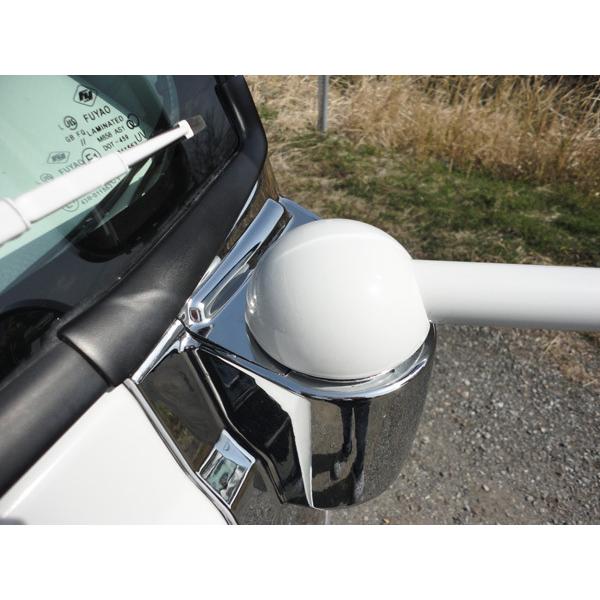 いすゞ（ISUZU） 07エルフ 標準キャブ用 メッキコーナーパネル H19.1