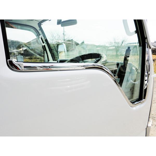 いすゞ（ISUZU） NEWエルフ PMエルフ 07エルフ メッキ ドア ウインドウ