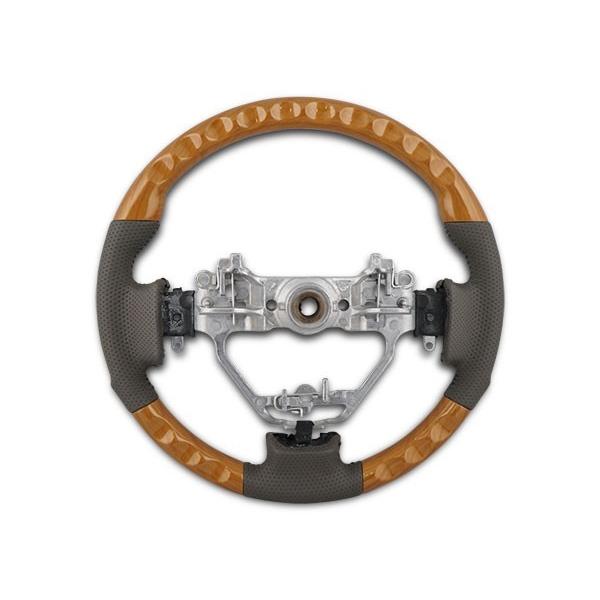 エブリイワゴン パーツ ハンドル DA17W ステアリング ハンドル スタンダードタイプ ユーカリ茶木目調 H27.2〜 | エブリイワゴン | 04