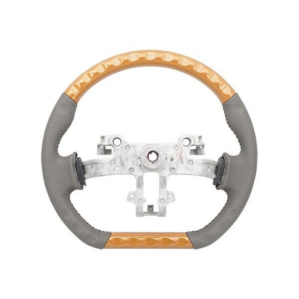 エブリイバン DA17V D型 ステアリング ハンドル ガングリップ ユーカリ茶木目調 H27.2〜 | エブリイワゴン | 04