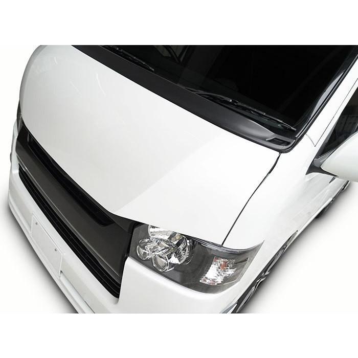 ハイエース 200系 標準ボディ エアロボンネット バットフェイス