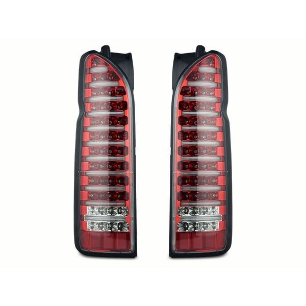 ハイエース レジアスエース 200系 テールランプ ファイバールックLED