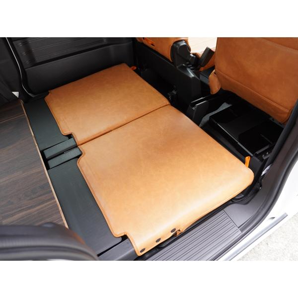 N-VAN JJ1 JJ2 シートカバー ヴィンテージブラウン レザー ホンダ 汚れ防止 PVCレザー シート 専用 本田 | ホンダ | 13