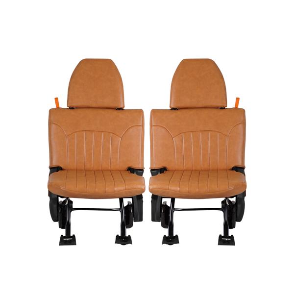 N-VAN JJ1 JJ2 シートカバー ヴィンテージブラウン レザー ホンダ 汚れ防止 PVCレザー シート 専用 本田 | ホンダ | 06