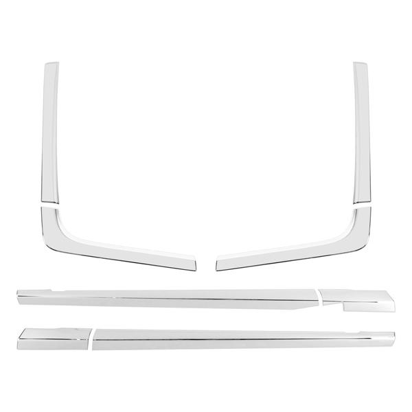 クオン パーフェクトクオン メッキ ドアアッパーガーニッシュ アッパークォーターガーニッシュ 8P 日産UD 部品 分割 カスタム | 日産 | 01