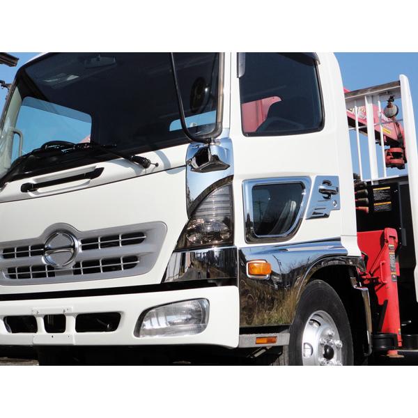 日野自動車 日野 レンジャープロ メッキコーナーパネル スモーク