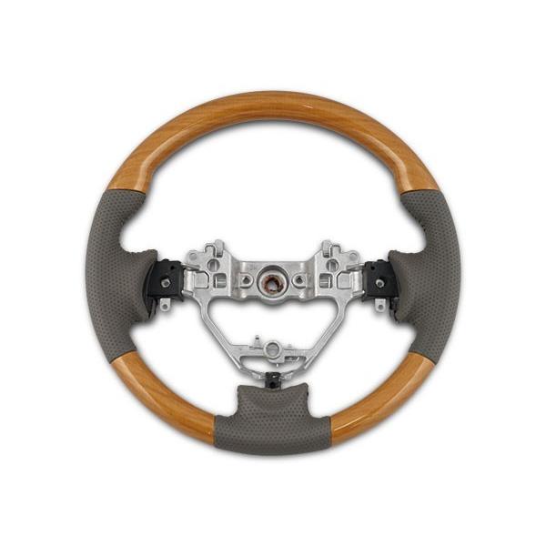 エブリイワゴン パーツ ハンドル DA17W ステアリング ハンドル スタンダードタイプ ユーカリ茶木目調 H27.2〜 | エブリイワゴン | 01