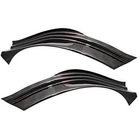 ハイエース 200系 フロント フェンダーカバー スカッフプレート 黒木目