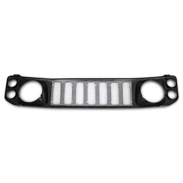 ジムニー スズキ JA12 JA22 JB32 マットブラック メッシュグリル H7.11