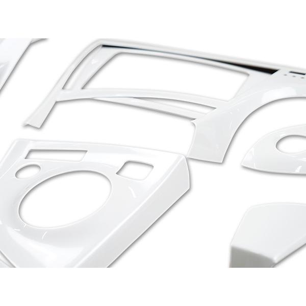 プリウス ZVW 30系 インテリアパネル 19P ホワイトパール 3D H21.5
