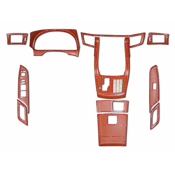 アルファード ヴェルファイア ANH20W GGH20W ANH25W GGH25W 後期 インテリアパネル 13P ポプラ調茶木目 H23.11〜H27.1 | アルファード | 03