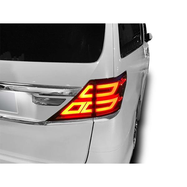 アルファード ヴェルファイア 20系 LED テールランプ シーケンシャル 流れる ウインカー  H20.5〜Ｈ27.1 VLAND製 | アルファード | 06