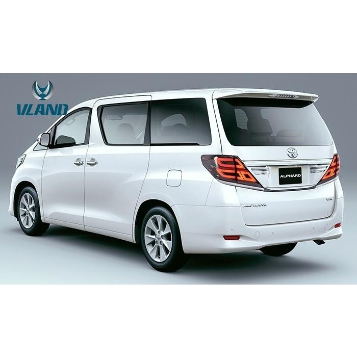 アルファード ヴェルファイア 20系 LED テールランプ シーケンシャル 流れる ウインカー  H20.5〜Ｈ27.1 VLAND製 | アルファード | 08