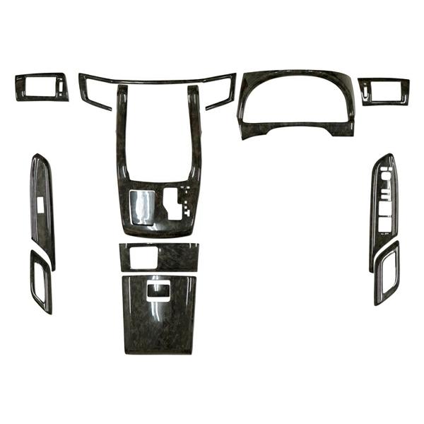 アルファード ヴェルファイア ANH20W GGH20W ANH25W GGH25W 後期 ガングリップステアリング シフトノブ インテリアパネル 13P 同色SET | アルファード | 06