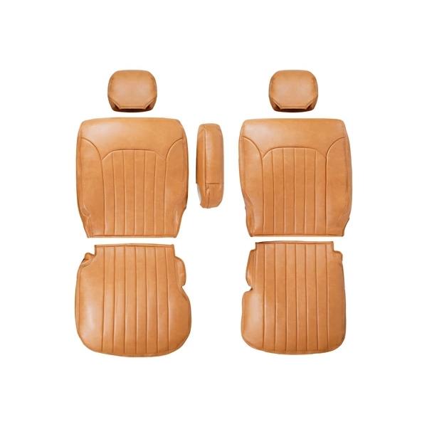 アトレー S700V S710V シートカバー レザー ヴィンテージブラウン ダイハツ 内装 カスタム S700 汚れ防止 パーツ フロント リア | アトレー | 03