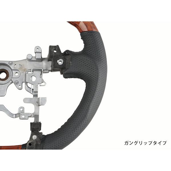 アトレー アトレーワゴン S321G S331G ステアリング ハンドル グリップ/カラー選択 H19.9〜H29.10 木目調 ブラック PVC | アトレー | 06