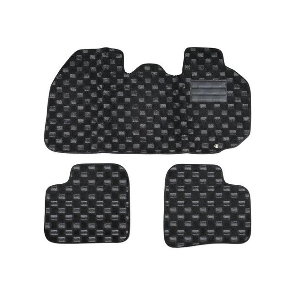 アルトラパン HE21S フロアマット チェック柄 ブラック/グレー H14.1〜H20.11 | ラパン | 01