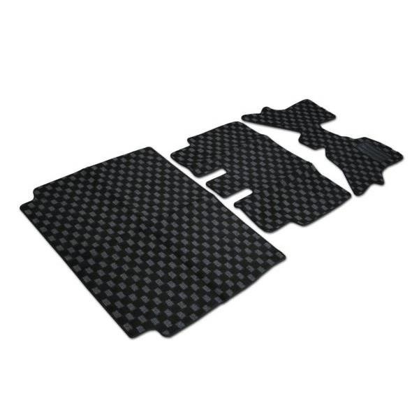 エブリィワゴン DA64W 3D立体形成 フロアマット＋ラゲッジマット セット カーマット 専用設計 汚れ防止 床 ズレ防止 エブリイ | エブリイワゴン | 01