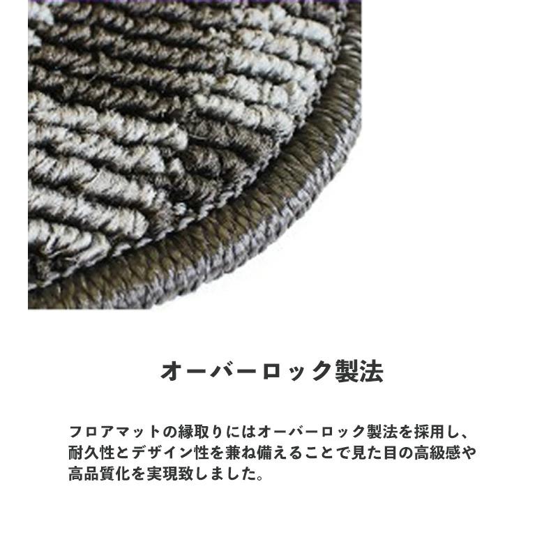 アトレー アトレーワゴン S220G S230G フロアマット チェック柄 ブラック/グレー H11.1〜H17.5 | アトレー | 03