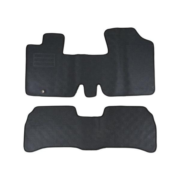 ムーヴ マット L150S L152S フロアマット チェック柄 ブラック/グレー H14.10〜H18.10 | ムーヴ | 02