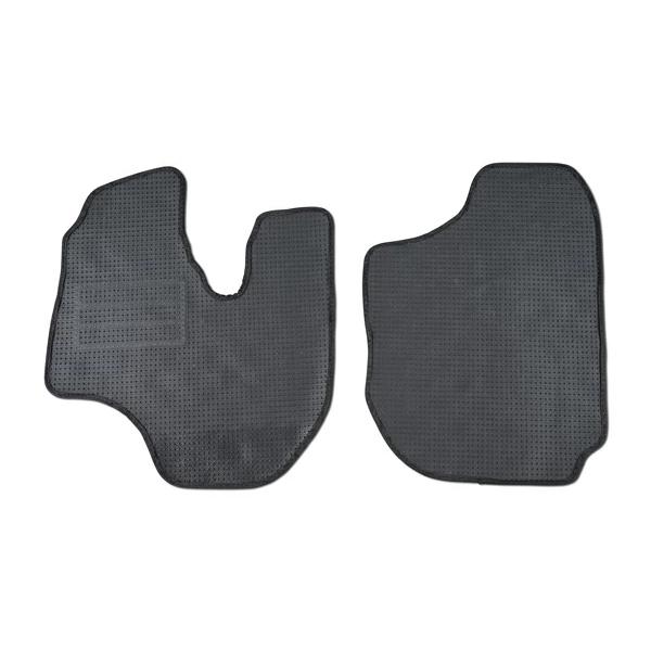 ハイゼット マット ハイゼットトラック S200P S210P S201P S211P フロアマット チェック柄 ブラック/グレー H11.1〜H26.9 | ハイゼット | 02