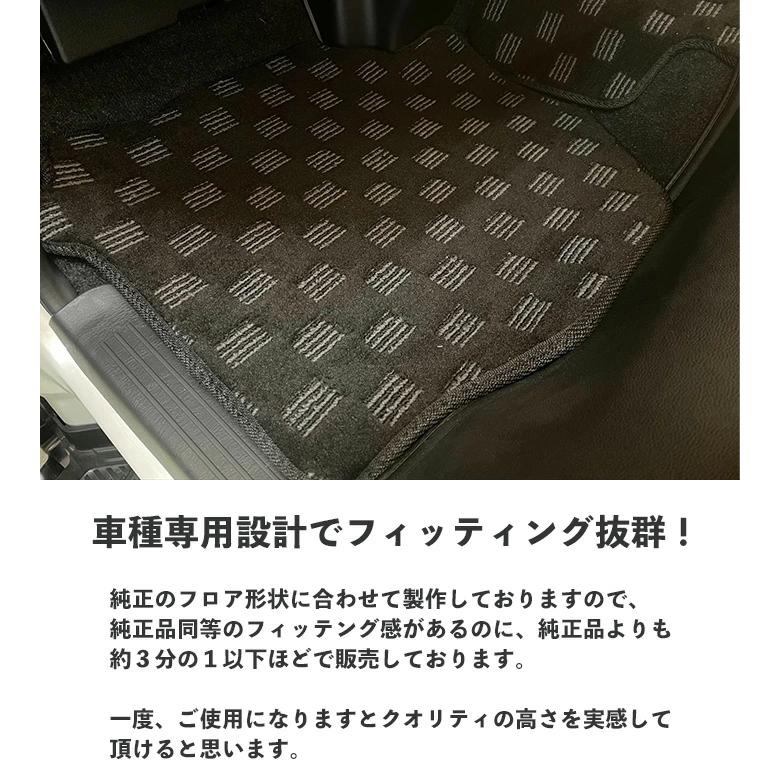 バモス HM1 HM2 後期型 フロアマット リアラゲッジマット 3D立体形成 | ホンダ | 10